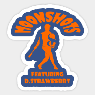 Darryl Strawberry Moonshots Sticker